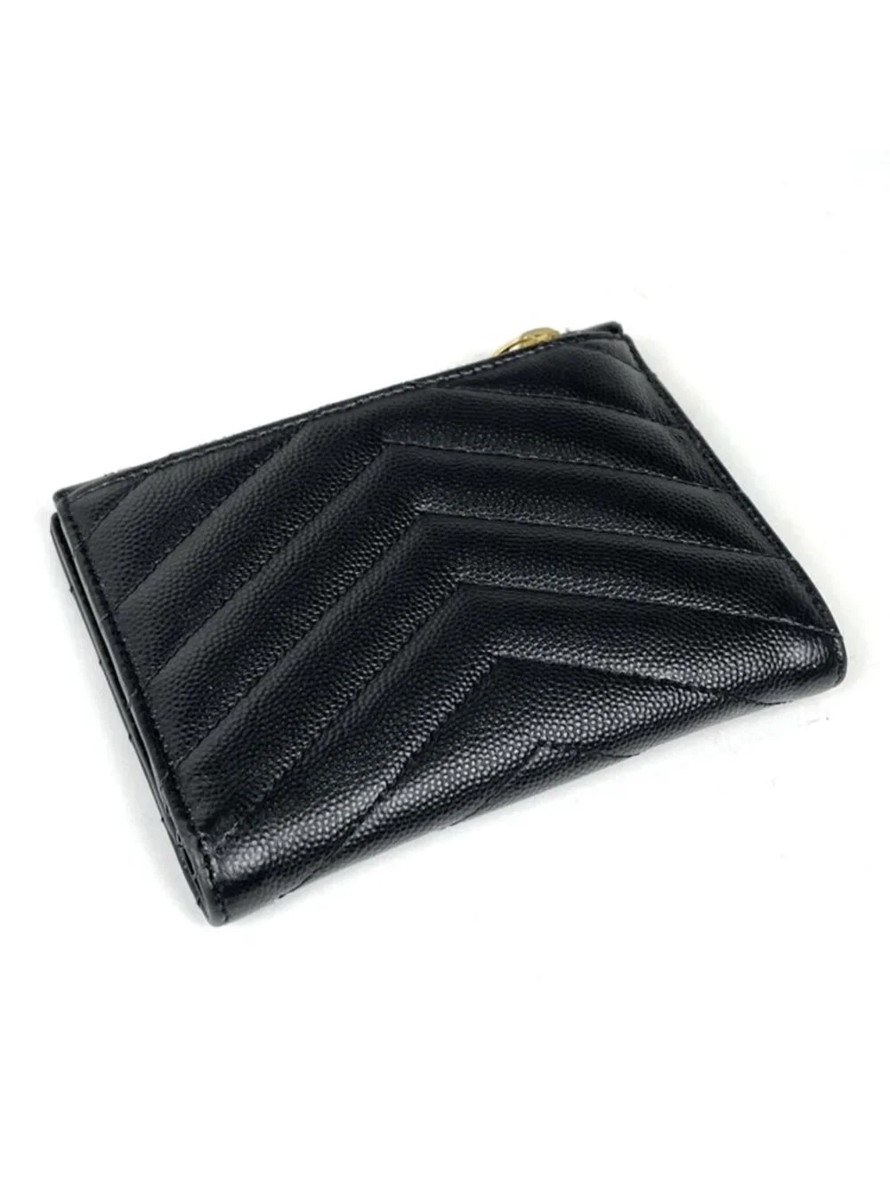 Saint Laurent Bifold Wallet Leather Black